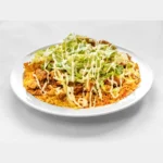 Chicken shawarma over rice